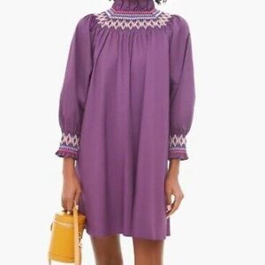 Purple Pomander Place Dress Medium